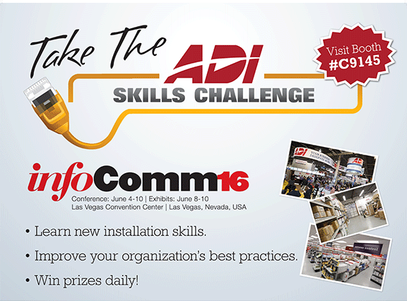 InfoComm '16 Skills Challenge Image